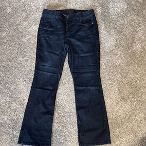 Venezia Dark Blue Flared Jeans
